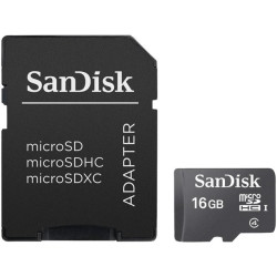 SD KARTA 16GB micro s adapterem