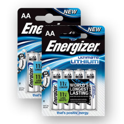 2 x Baterie Energizer Ultimate Lithium 1,5V (AA) - 4 KS